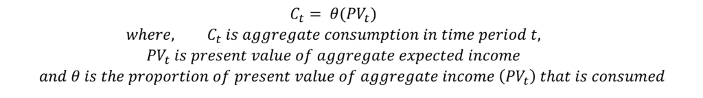 write a short note on life cycle hypothesis